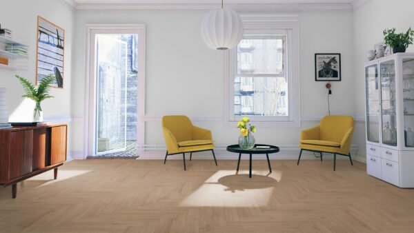 Lignum Fusion Premium Oregon Oak Herringbone - Image 5