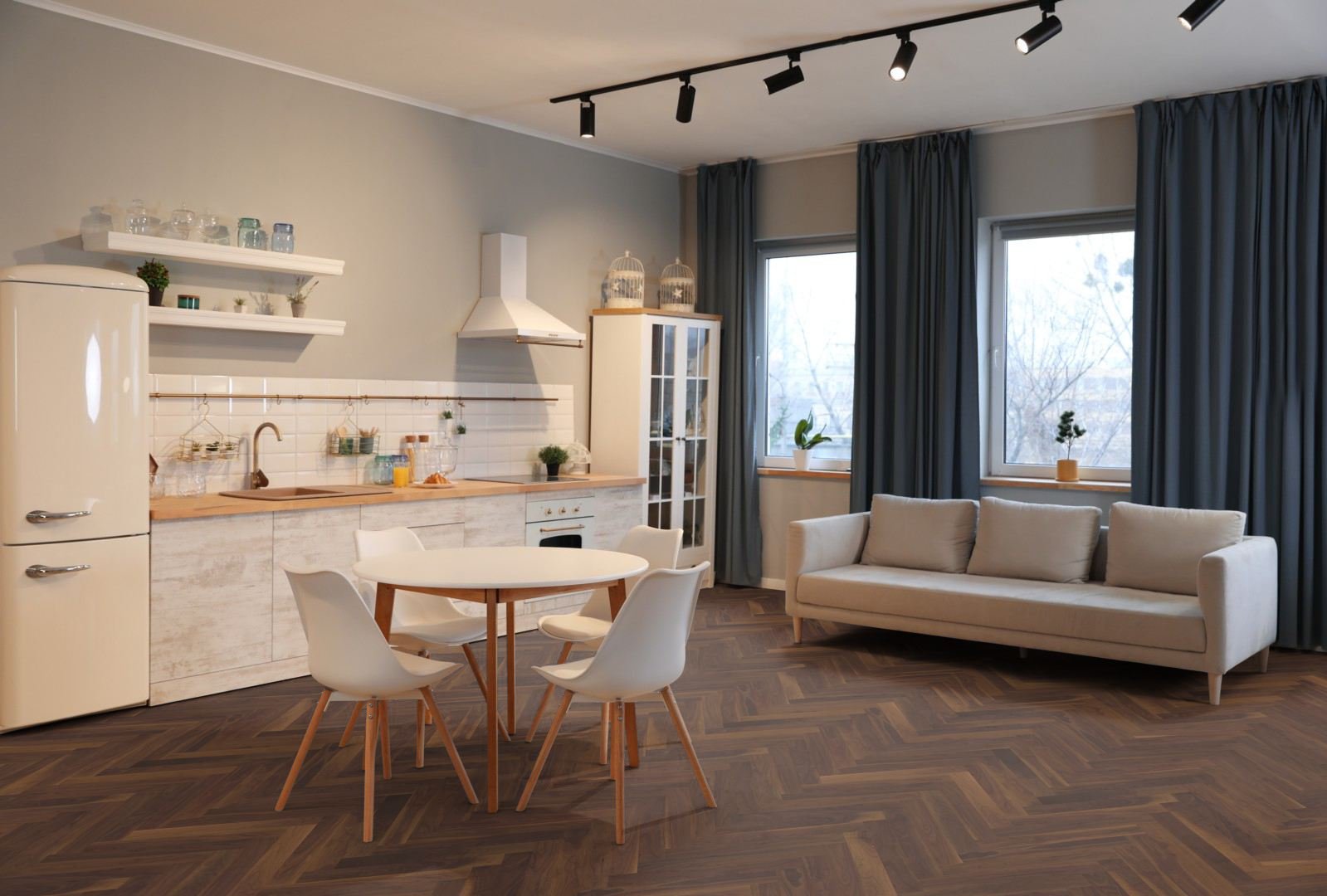 Walnut Herringbone 90 - Image 2