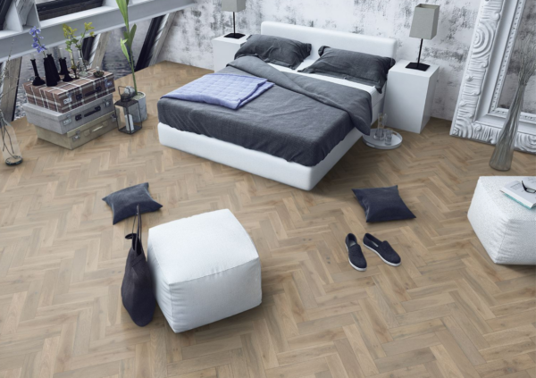 Pearl Grey Oak Herringbone - Image 2