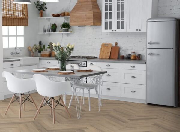 Lignum Fusion Premium Greige Oak Herringbone - Image 3