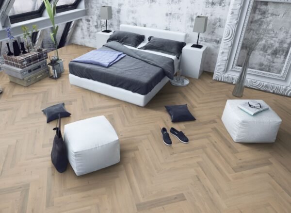 Lignum Fusion Premium Greige Oak Herringbone - Image 9