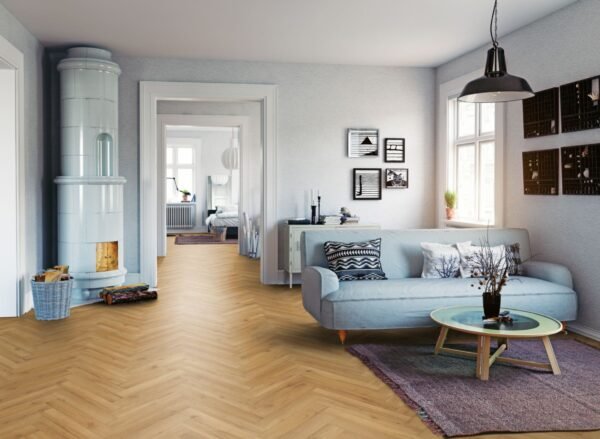 Lignum Fusion Premium Oak Robust Natural Herringbone - Image 11