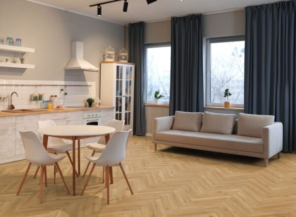 Lignum Fusion Premium Oak Robust Natural Herringbone - Image 4