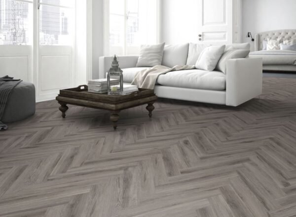 Lignum Core Rustic Grey Oak Herringbone - Image 11