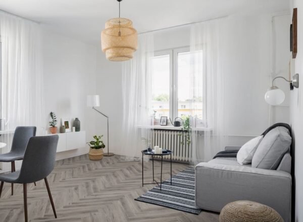 Lignum Core Rustic Grey Oak Herringbone - Image 2