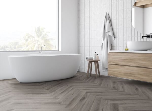 Lignum Core Rustic Grey Oak Herringbone - Image 6