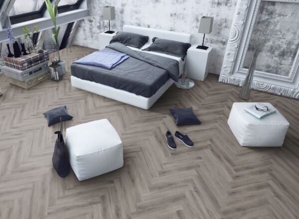 Lignum Core Rustic Grey Oak Herringbone - Image 9