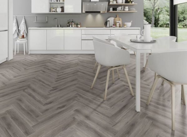 Lignum Core Rustic Grey Oak Herringbone - Image 10