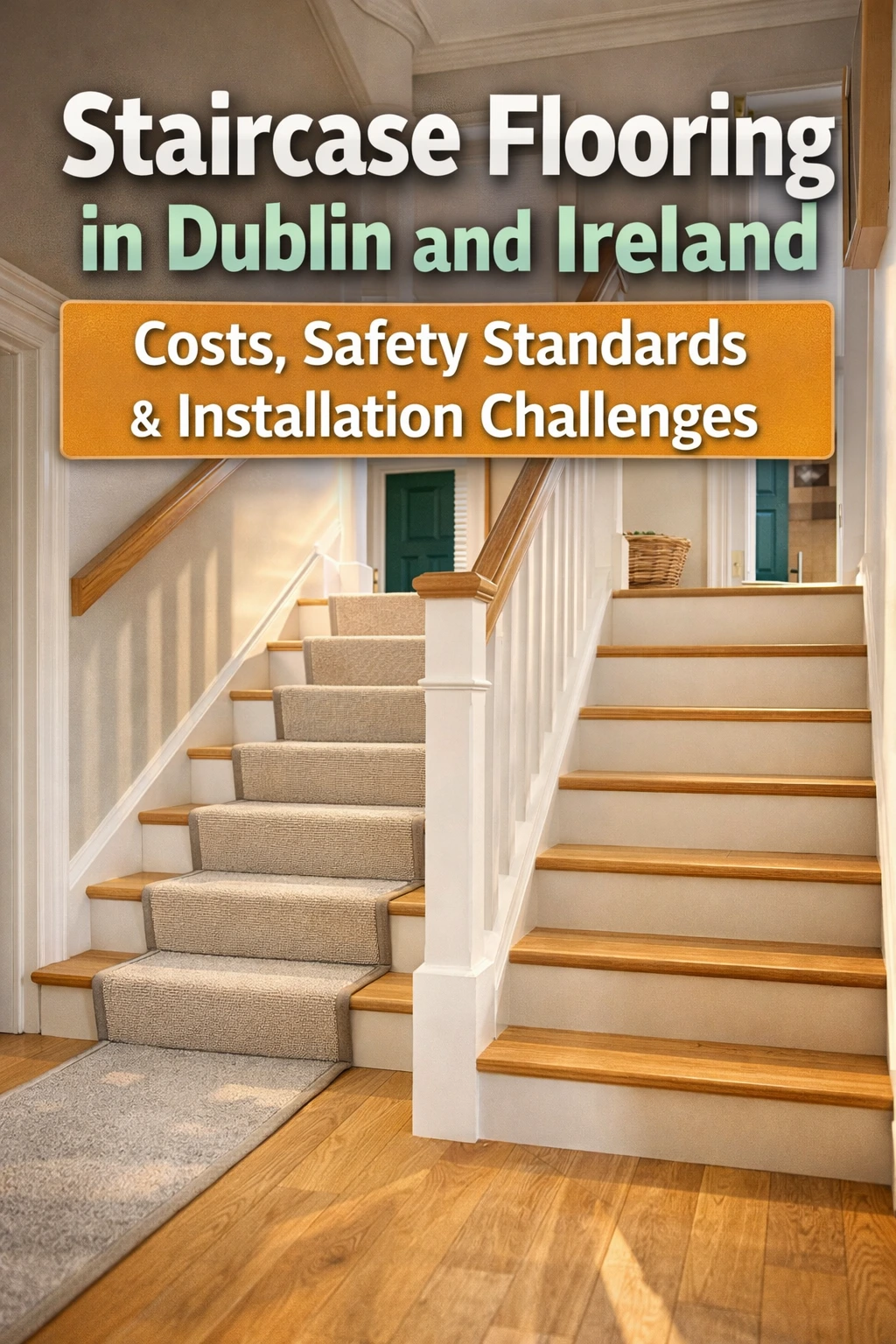 Staircase flooring in Dublin and Ireland