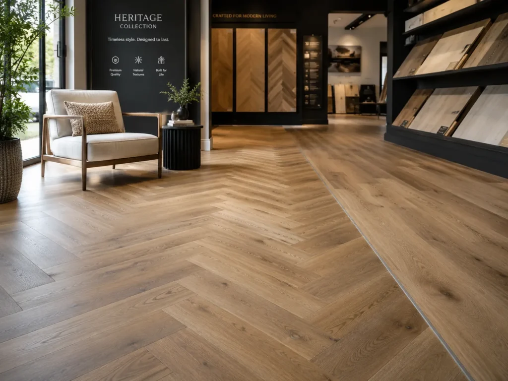 Comparing SPC flooring samples and costs in Ireland